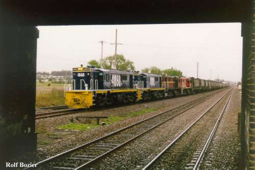 Quad 48s on a coal train