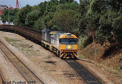 NR freight at Newcastle>