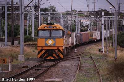 NR superfreighter at Strathfield.